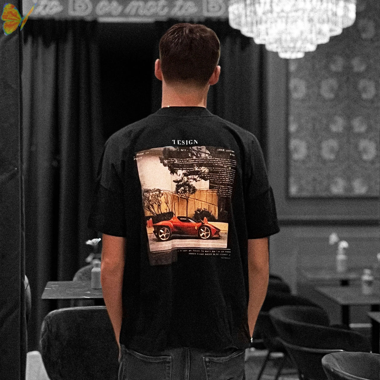 T-shirts oversize graphiques pour homme et femme