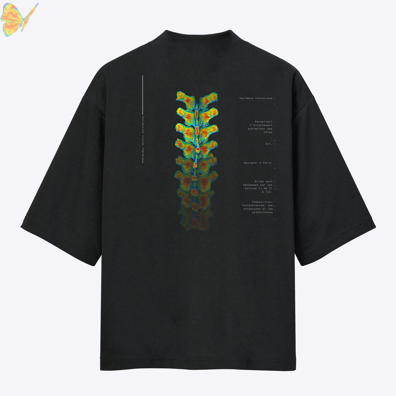 "À cœur ouvert" tee shirt