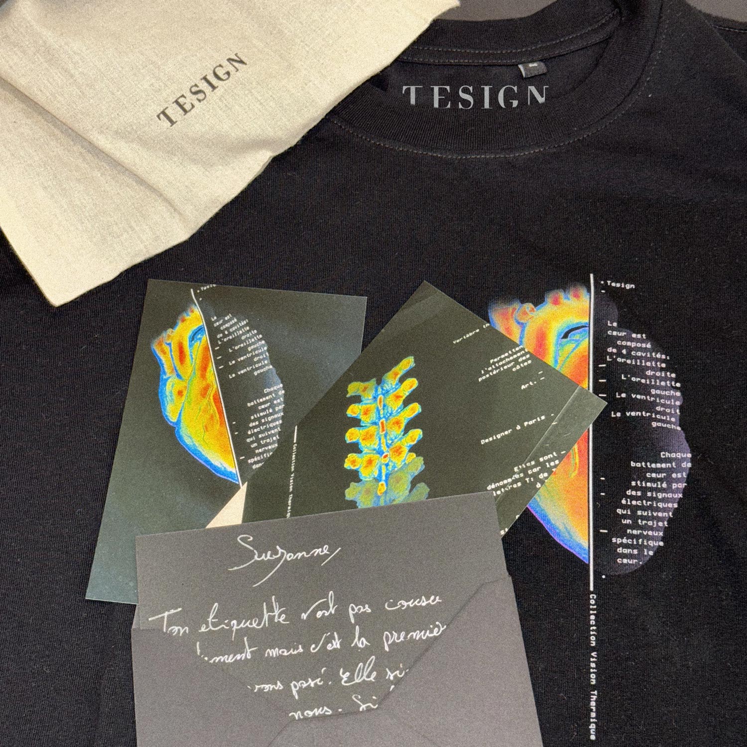 T-shirt oversize « À cœur ouvert »