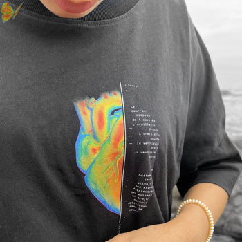 "À cœur ouvert" tee shirt