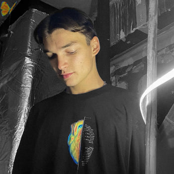 "À cœur ouvert" tee shirt